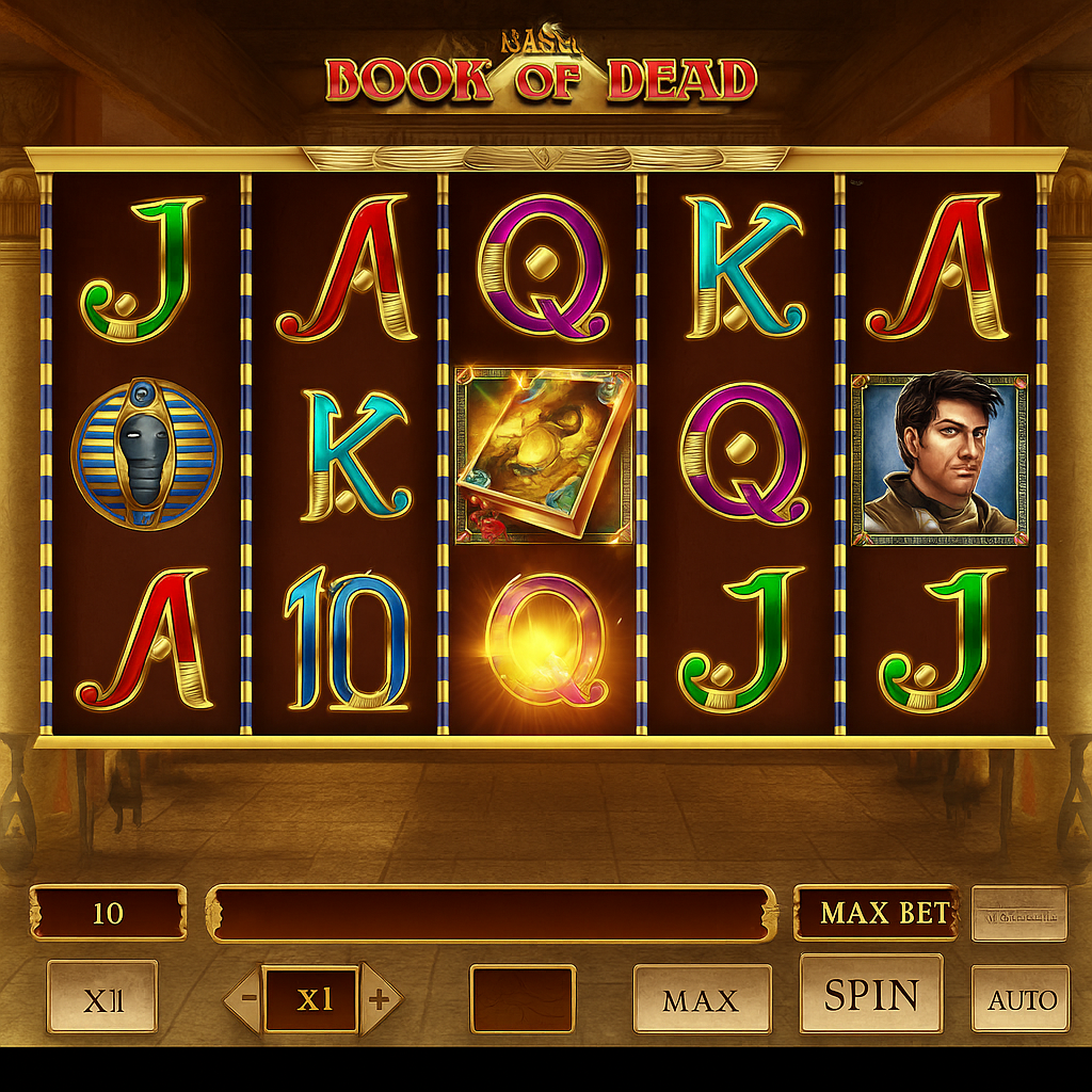 GreenLuck - Book of Dead Slot Machine - Pragmatic Play Game